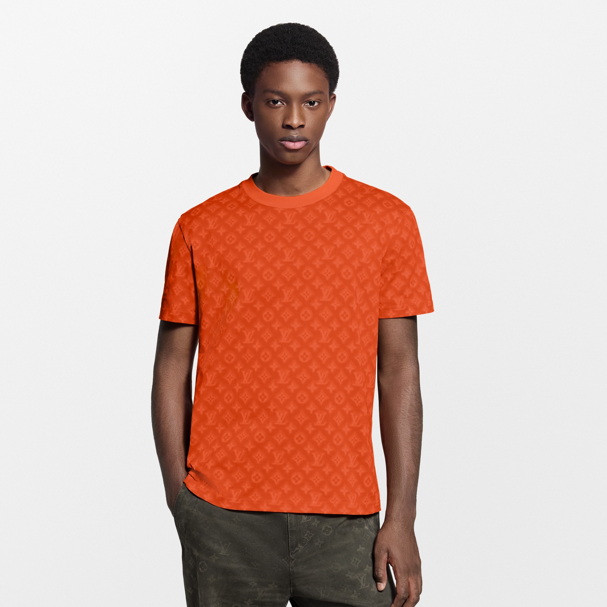 Monogram Short-Sleeved T-Shirt - Ready-to-Wear | LOUIS VUITTON